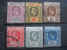 CV1 COLONII BRITANICE MAURITIUS foto