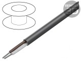 Cablu neecranat gri &icirc;nchis 2x19AWG 300V