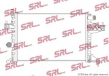 Radiator Opel Combo 01-11, Corsa C 00-06, Tigra 04-09, motor: 1.6, 540x366x24, SRLine, Aluminiu/ Plastic brazat, 1300237; 9201956
