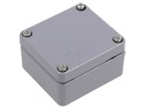 Carcasă universală aluminiu gri IP66