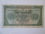Belgia 10 Francs 1943,bancnota din imagini