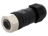 Mufă M12 8-PIN Mamă IP67 pentru DeviceNet/CANopen