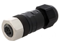 Mufă M12 8-PIN Mamă IP67 pentru DeviceNet/CANopen