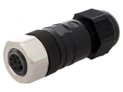Mufă M12 8-PIN Mamă IP67 pentru DeviceNet/CANopen foto