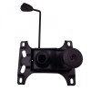 Placuta Balans Scaun Directorial IdeallStore&reg;, Metal, 26 x 15 cm, Negru, Mecanism Scaun Birou