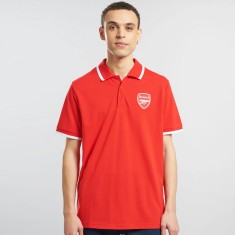 FC Arsenal tricou polo Logo Tipped red - L