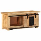 Cumpara ieftin Comoda TV, 90 x 35 x 40 cm, lemn masiv de mango