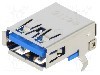 Conector USB A, versiune USB 3.0, in unghi 90&deg;, MOLEX - 48405-0003