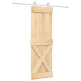Cumpara ieftin Usa glisanta cu set de feronerie 70x210 cm, lemn masiv de pin