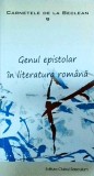 Cumpara ieftin Carnetele de la Beclean, numarul 9. Genul epistolar in literatura romana