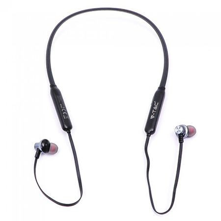 Casti sport bluetooth - negru V-TAC