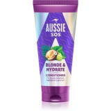 Aussie SOS Blonde &amp; Hydrate balsam hidratant pentru par blond 200 ml