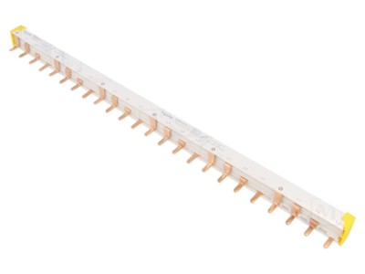 Bară colectoare 4 Poli 100A 24 module foto