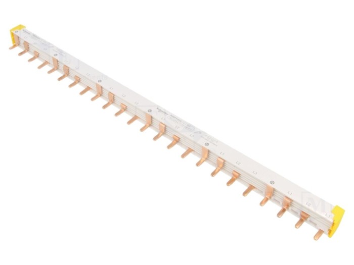 Bară colectoare 4 Poli 100A 24 module