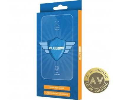 Folie de protectie Ecran Blue Shield pentru Xiaomi Poco C65 / 13C Sticla Securizata Full Glue Case Friendly Neagra foto