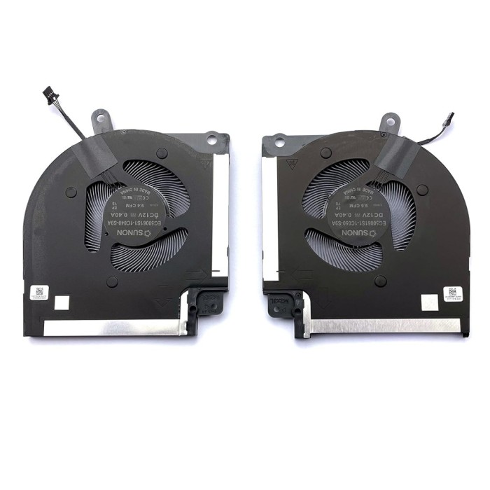 Set coolere Laptop, Dell, Alienware X17 R1, 0X63JW, 09DNWT, EG50061S1-1C040-S9A, EG50061S1-1C050-S9A, 12V, 0.40A