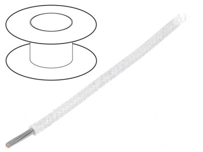 Cablu Silicon &amp;Ouml;LFLEX HEAT 180 SiF/GL 25mm2 Alb foto