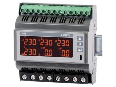 Aparat de Măsură Parametri Rețea LCD DIN N43