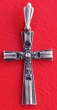 (17) PANDATIV DIN ARGINT, VINTAGE, CRUCIULITA, MODEL SUPERB, MARCAJ ARGINT 835
