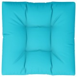 Cumpara ieftin Perna de paleti, turcoaz, 70x70x12 cm, textil
