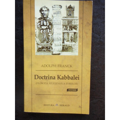 DOCTRINA KABBALEI - ADOLPH FRANCK foto