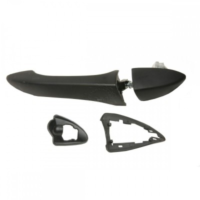 Maner exterior deschidere usa Bmw X5 (E53) 01.1999-05.2003, Bmw X5 (E53) 05.2003-10.2006, partea Dreapta, negru, grunduit, Fata, Spate, 51218243618, foto