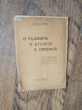 O filosofie, o ştiinţă, o credinţă - Doctorul Ygrec