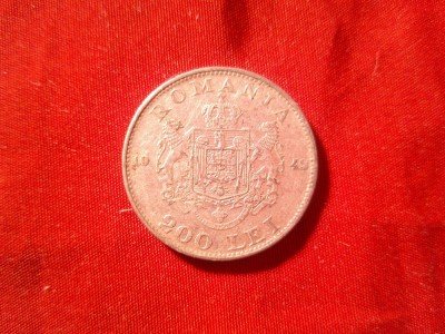 Moneda 200 lei 1942 , Mihai I , argint , cal. f. buna foto
