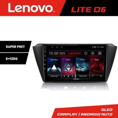Navigatie Skoda Fabia 2015- Lenovo Kit-541 8 core 6+128 GB Android Waze USB Navigatie Internet Youtube Radio CarStore Technology foto