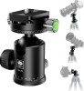 ​Kit Trepied Aluminiu Sirui R2004 si Cap Trepied Sirui KH20 36 mm Ball Head 360 Panorama