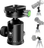 ​Kit Trepied Aluminiu Sirui R2004 si Cap Trepied Sirui KH20 36 mm Ball Head 360 Panorama