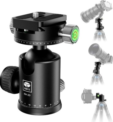 ​Kit Trepied Aluminiu Sirui R2004 si Cap Trepied Sirui KH20 36 mm Ball Head 360 Panorama foto