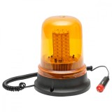 Girofar LED SMD 24V cu talpa magnetica si alimentare la bricheta