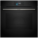 Cuptor incorporabil Bosch HRG7784B1, Electric, 71 l, Multifunctional, Perfect Steam, 22 functii , Autocuratare pirolitica, Grill, Air Fry, Home Connec