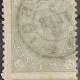 Romania 1890 - Carol l-Cifra in 4 colturi fara filigran,varietati de tipar recto-verso,Lp.47c/47e (cititi descrierea)