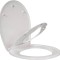 FALA Capac toaleta cu soft close, alb, 2 in 1