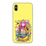 Husa compatibila cu Apple iPhone XS Max Silicon Gel Tpu Model Adventure Time Poster