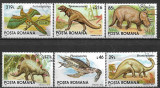 C359 - Romania 1993 - Dinosauri 6v.stampilat,serie completa