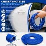Cumpara ieftin Cheder Protecție Uși Auto 5M cu Inserție Metalică Albastru