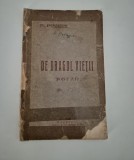 Carte cu autograf P Papazissu De dragul vietii Poezii Carte rara 1926