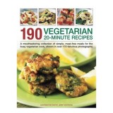 190 vegetarian 20-minute recipes