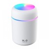 Umidificator aer Siegbert, 2 W, 300 ml, alimentare USB, difuzor aroma, iluminare LED, ABS, Alb