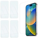 Set 5 Folii de Protectie Mercaton pentru Iphone 16, Grosime 0.3 mm, Clear View, Accessorii Montaj Incluse