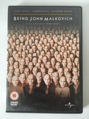 * DVD film Being John Malkovich, de SPIKE JONZE, foto