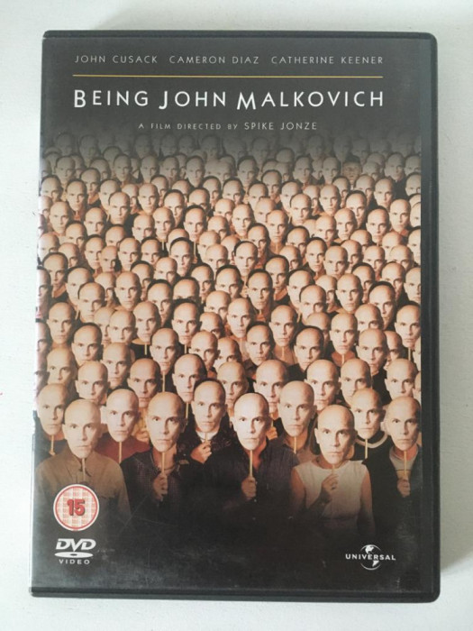 * DVD film Being John Malkovich, de SPIKE JONZE,