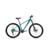 Bicicleta MTB Pegas Drumet Pro XS DRUMETPXS10S1TGN, 27.5&#039;&#039;, Verde