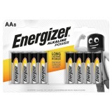 Energizer-Power Alkaline Baterie Aa LR6, 8 Bucăți