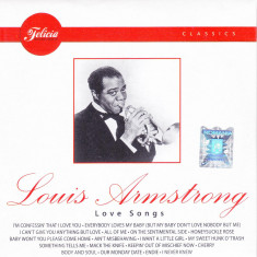 CD Jazz: Louis Armstrong - Love Songs ( original, ca nou )