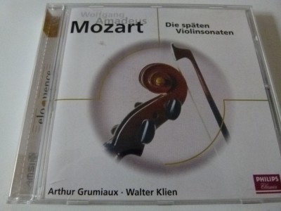 Mozart - sonate pt vioara - Arthur Grumiaux foto