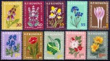 Romania MNH 1959 - Plante medicinale flora - LP 485